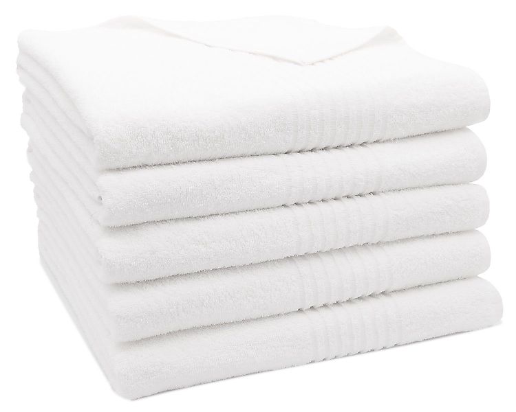 ZOLLNER Badetücher, Walkfrottier (5-St), 100 x günstig online kaufen