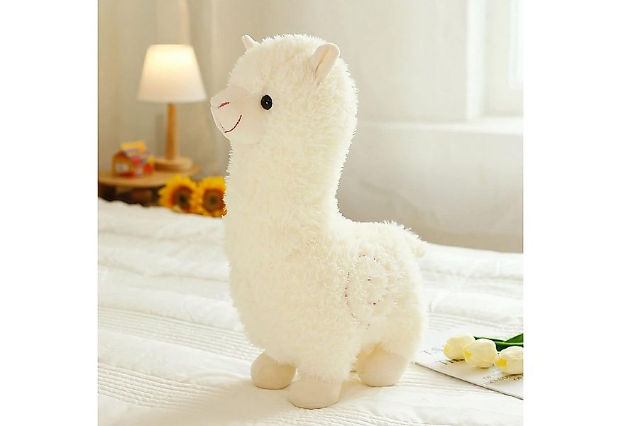 MODFU Kuscheltier Alpaka Plüschtier Sofa Dekorationkissen (Flauschig Kusche günstig online kaufen