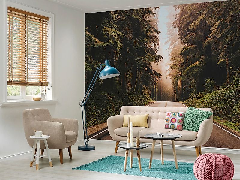 living walls Fototapete »Designwalls Road Trip«, Vlies, Wand, Schräge, Deck günstig online kaufen