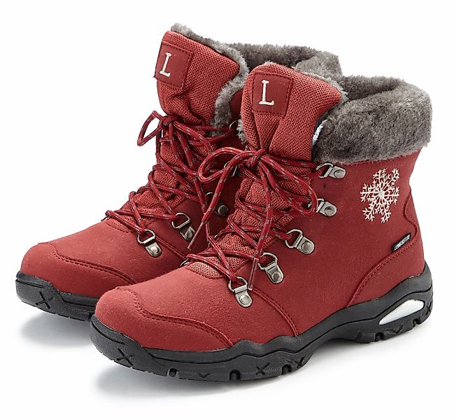 LASCANA Winterstiefelette "Winterboots, Outdoorstiefelette, Stiefel, Stiefe günstig online kaufen