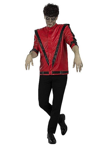 Metamorph Kostüm Michael Jackson – Thriller Jacke, Rote Jacke für Popstars, günstig online kaufen
