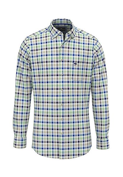 FYNCH-HATTON Karohemd mit Logo Stickerei günstig online kaufen