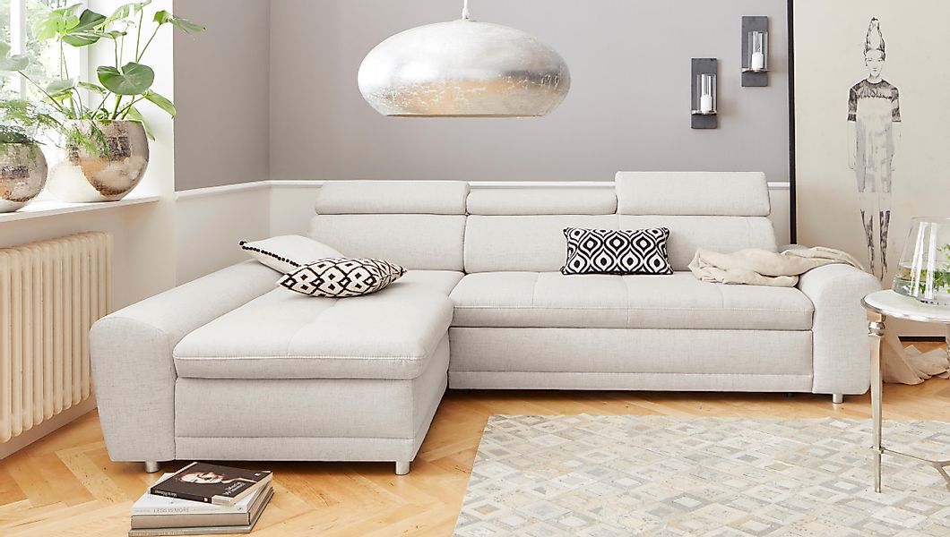 sit&more Ecksofa Riva L-Form, inklusive Kopteilverstellung, günstig online kaufen