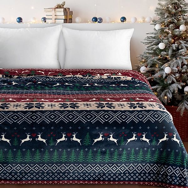 Wohndecke KAROMUSTER Winterdecke, Eurofirany, karierte Decke, günstig online kaufen