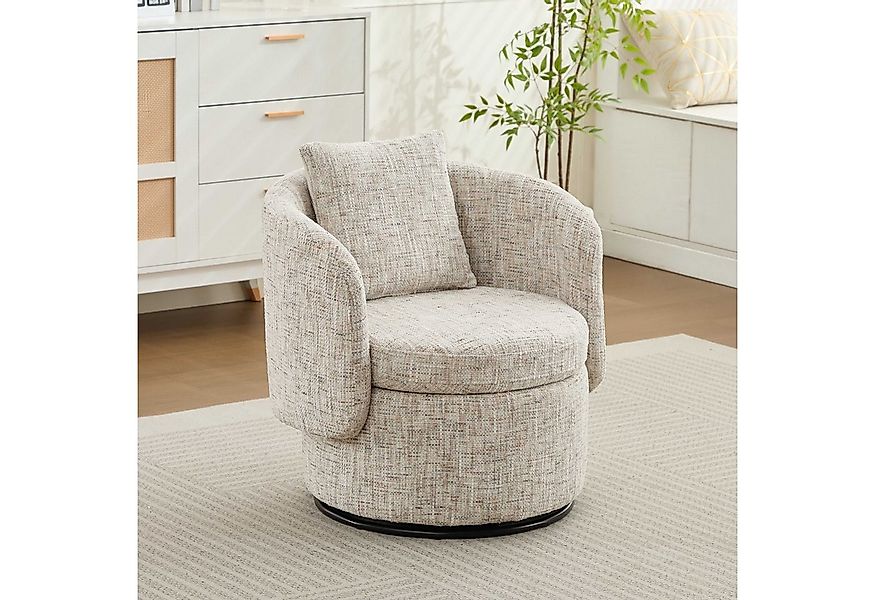 BlingBin Drehsessel 360° Drehbarer Akzentsessel moderner Sofa-Wohnzimmerses günstig online kaufen
