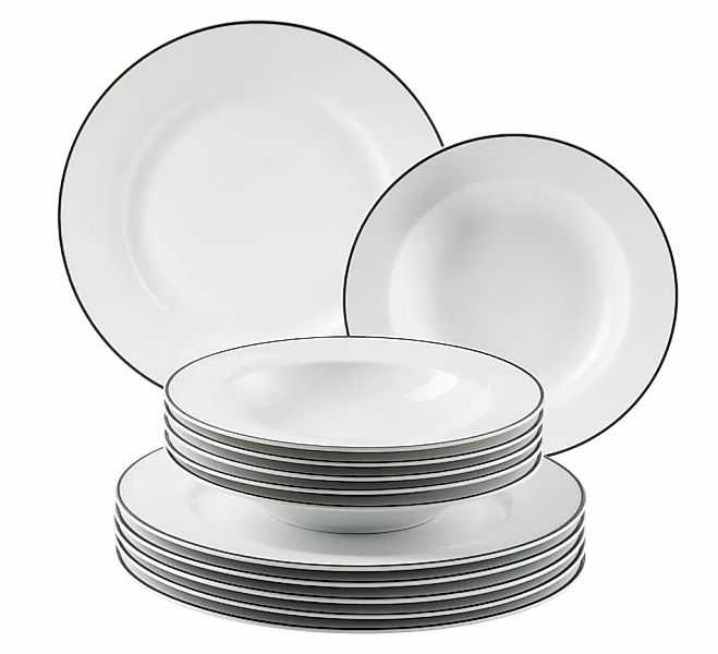 MÄSER Tafelservice "NOLA, Geschirr-Set, Porzellan" günstig online kaufen