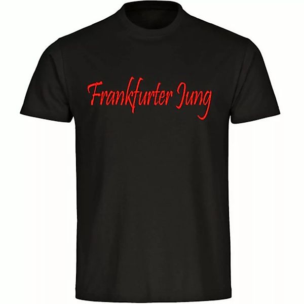 multifanshop T-Shirt Herren Frankfurt - Frankfurter Jung - Männer günstig online kaufen