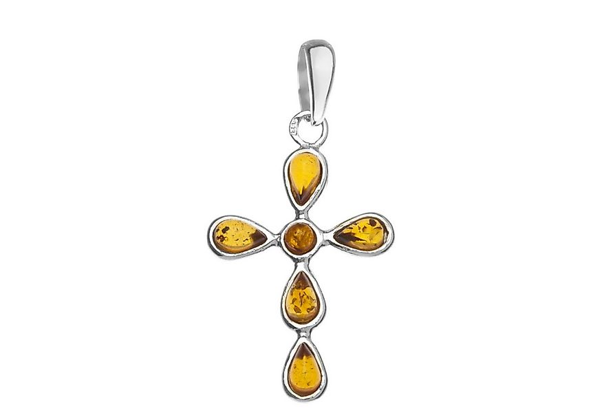 OSTSEE-SCHMUCK Kettenanhänger Ostsee-Schmuck Anhänger Kreuz Anhänger Kreuz günstig online kaufen