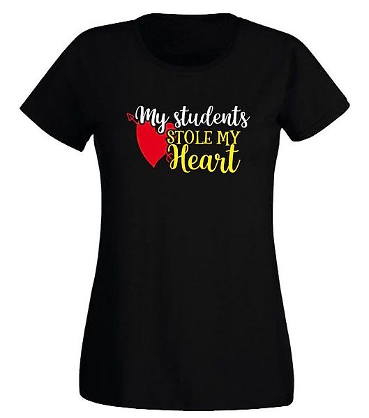 G-graphics T-Shirt Damen T-Shirt - My Students stole my Heart Slim-fit-Shir günstig online kaufen