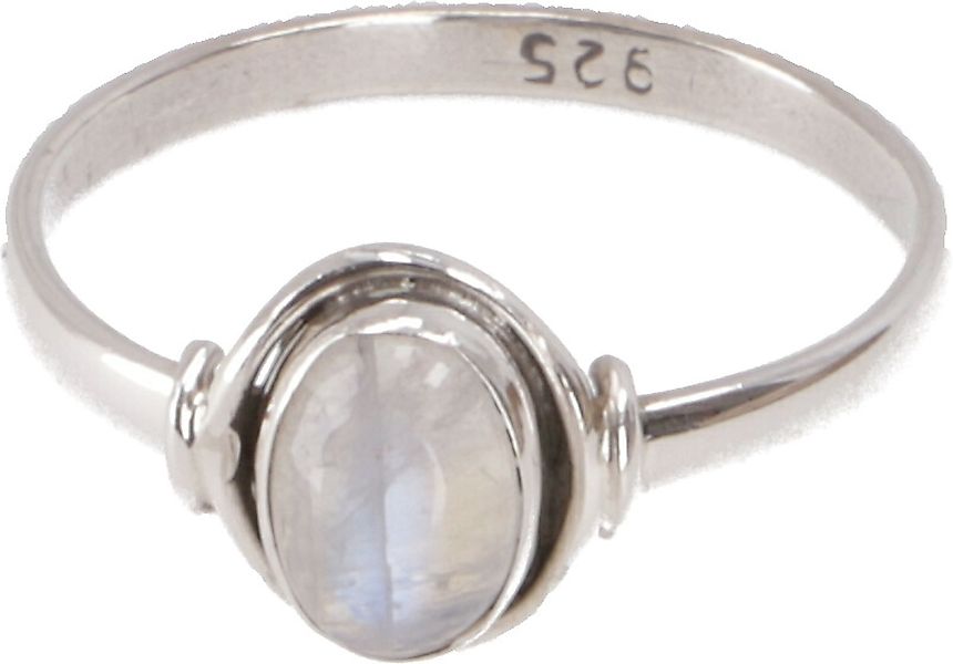 Guru-Shop Silberring Boho Silberring, filigraner Edelsteinring günstig online kaufen