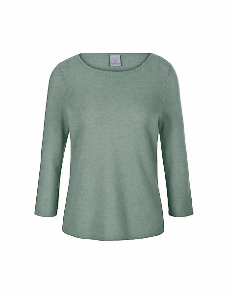 MADELEINE Longpullover "Strickpullover Kaschmirpullover mit U-Boot-Ausschni günstig online kaufen
