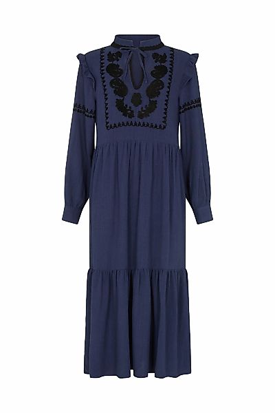 RAFFYA Midikleid "Lulu Embroidered Maxi Dress Damen" günstig online kaufen