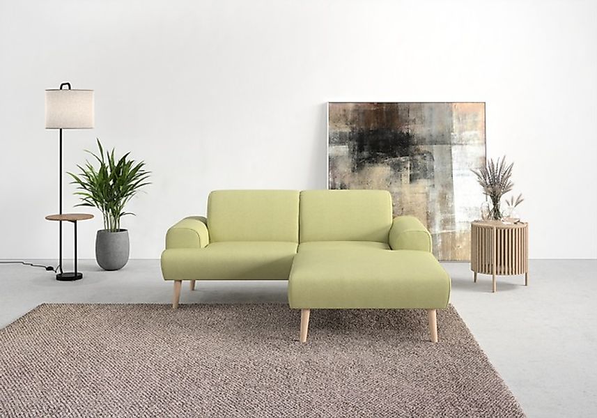Home affaire Ecksofa »Swift Scandic Design, komfortabler Federkern, Breite günstig online kaufen