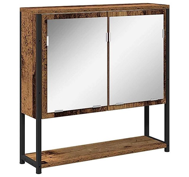 vidaXL Badezimmerspiegelschrank Spiegelschrank mit Regal Altholz 60 x 16 x günstig online kaufen