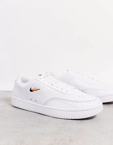 ​​​​​​​Nike – Court Vision – Niedrige Sneaker in Weiß günstig online kaufen