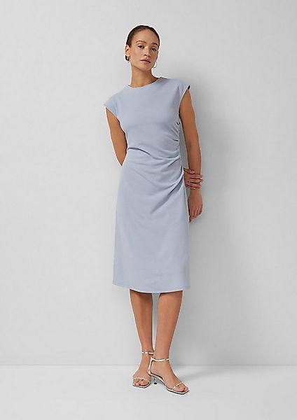 s.Oliver Midikleid Kleid Ärmelloses Midi-Kleid im Slim Fit und seitlicher R günstig online kaufen