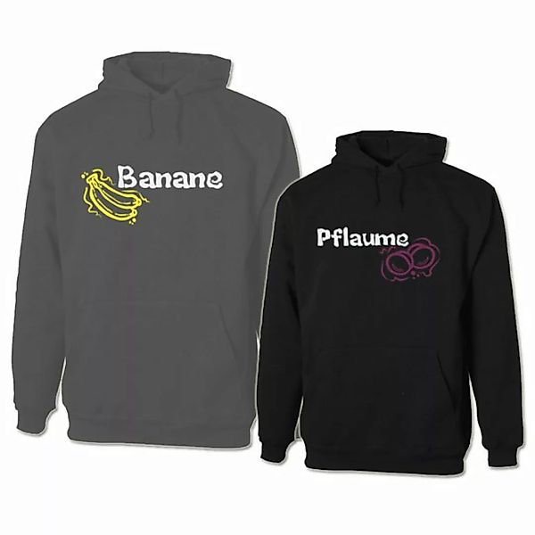 G-graphics Hoodie Pflaume & Banane (Partner- / Paar-Set, Einzelteile zum se günstig online kaufen