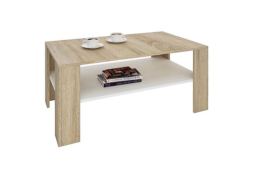 CARO-Möbel Couchtisch ANIMO, Couchtisch Wohnzimmer Beistell Sofa 100 x 60 c günstig online kaufen