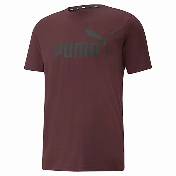 PUMA Herren T-Shirt - ESS Logo Tee, Rundhals, Baumwolle, uni günstig online kaufen