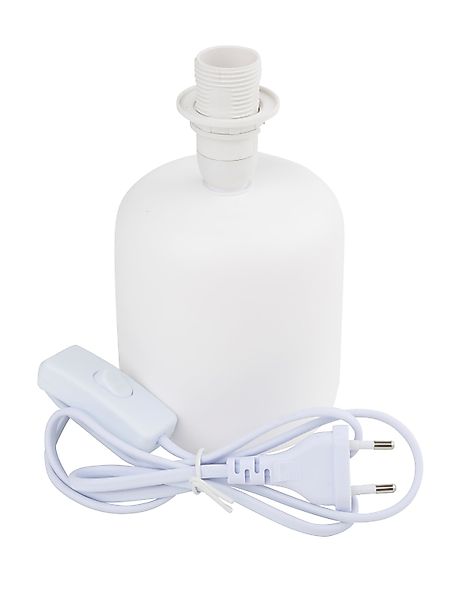 VBS Tischleuchte Lampenfuß mit Stecker Zylinder günstig online kaufen