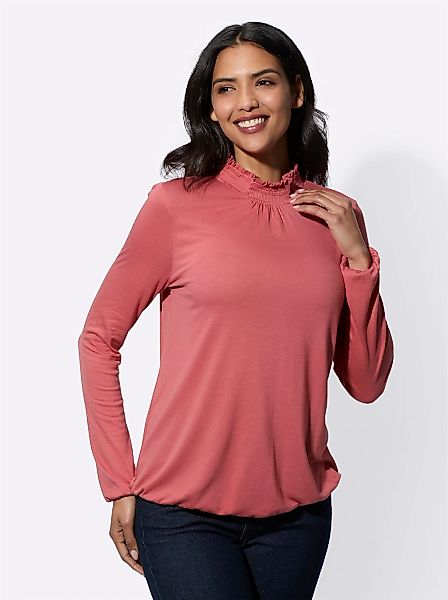 Classic Basics Stehkragenshirt "Stehkragen-Shirt", (1 tlg.) günstig online kaufen