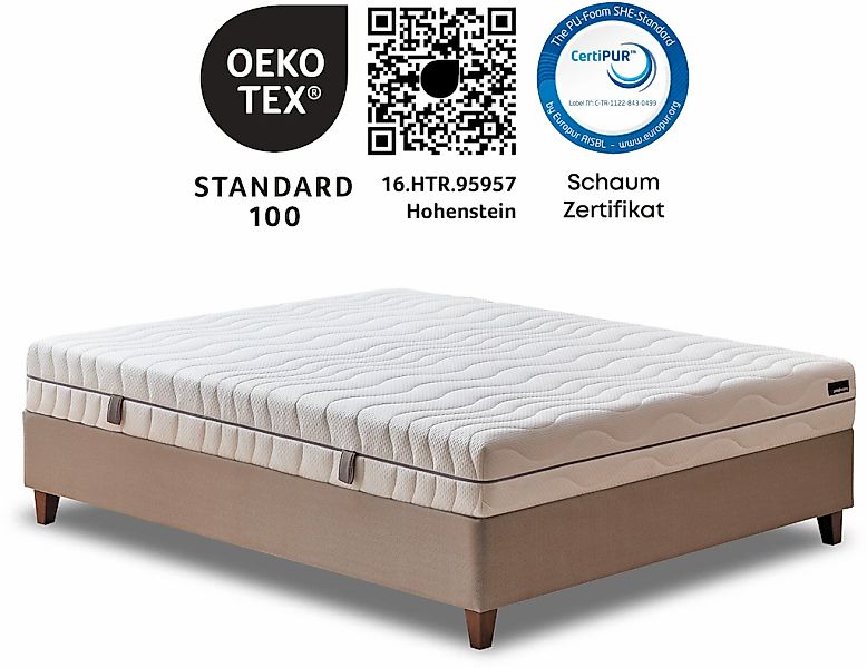 Yatas Bedding Komfortschaummatratze "Royal Comfort 7, Matratze 90x200, 140x günstig online kaufen