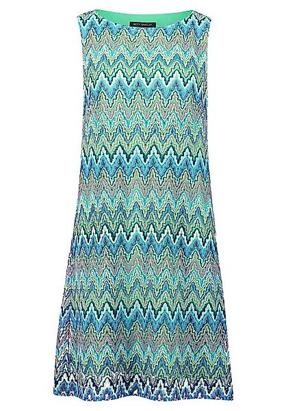 Betty Barclay Blusenkleid Kleid Kurz ohne Arm Blue/Green günstig online kaufen