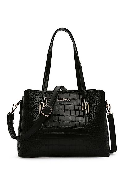 Derimod Umhängetasche Handtasche aus Kunstleder, Kunstleder, Schulterriemen günstig online kaufen