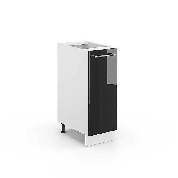 Vicco Apothekerschrank Fame-Line, Anthrazit Hochglanz/Weiß, 30 günstig online kaufen