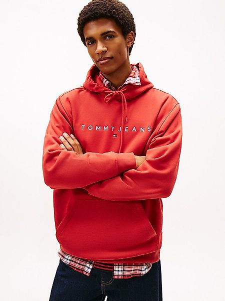 Tommy Jeans Hoodie TJM REG LINEAR LOGO HOODIE EXT mit Logo-Stickerei günstig online kaufen