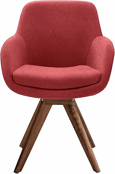 Musterring Esszimmerstuhl "Tavia" (Set) 2 Stk.Stativgestell Wildnussbaum, D günstig online kaufen