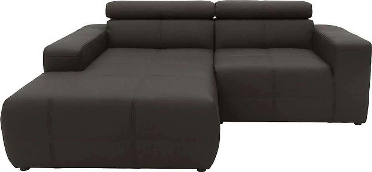 DOMO collection Ecksofa Brandon Sitzbelastung 140 kg, kleine Ausführung B/T günstig online kaufen