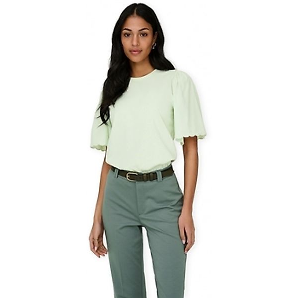 Only  Blusen Top Veronika Life - Green Lily günstig online kaufen