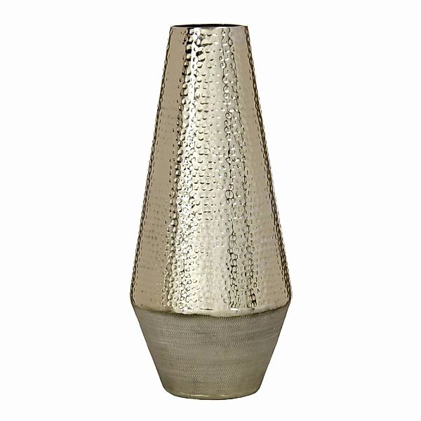 Vase 20 X 20 X 46,5 Cm Gold Aluminium günstig online kaufen