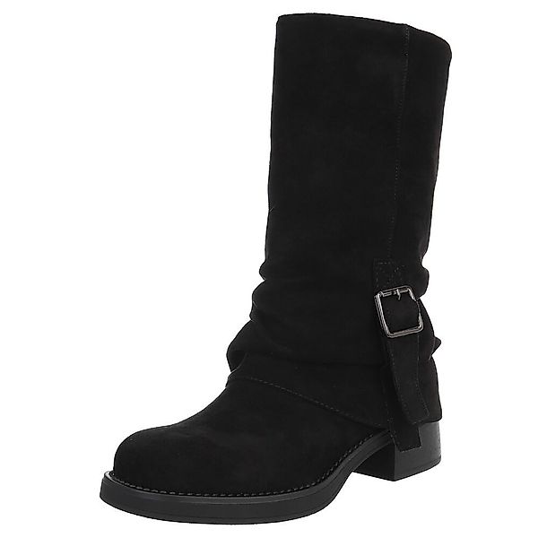 Ital-Design Damen Stiefel mit Schnalle – günstig online kaufen