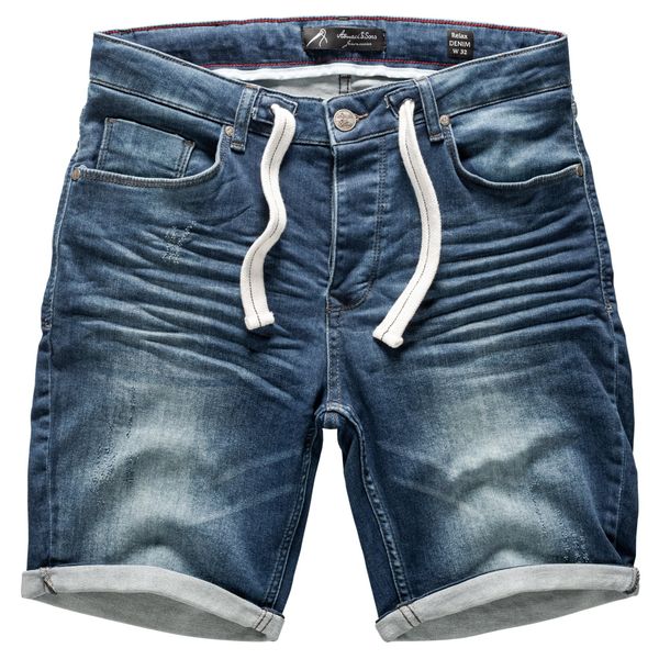 Amaci&Sons Jeansshorts SAN JOSE Destroyed Jeans günstig online kaufen