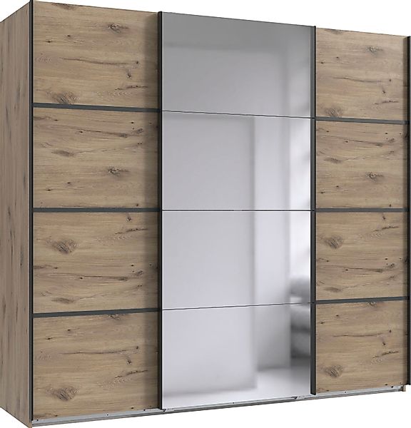 Wimex Schwebetürenschrank Jork Kleiderschrank mit Spiegel, günstig online kaufen