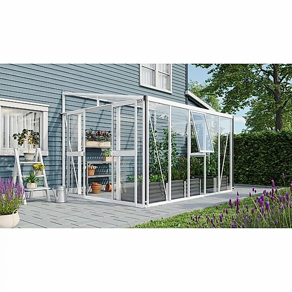 Vitavia Gewächshaus Athena 8600 Weiß 8,6 m² günstig online kaufen