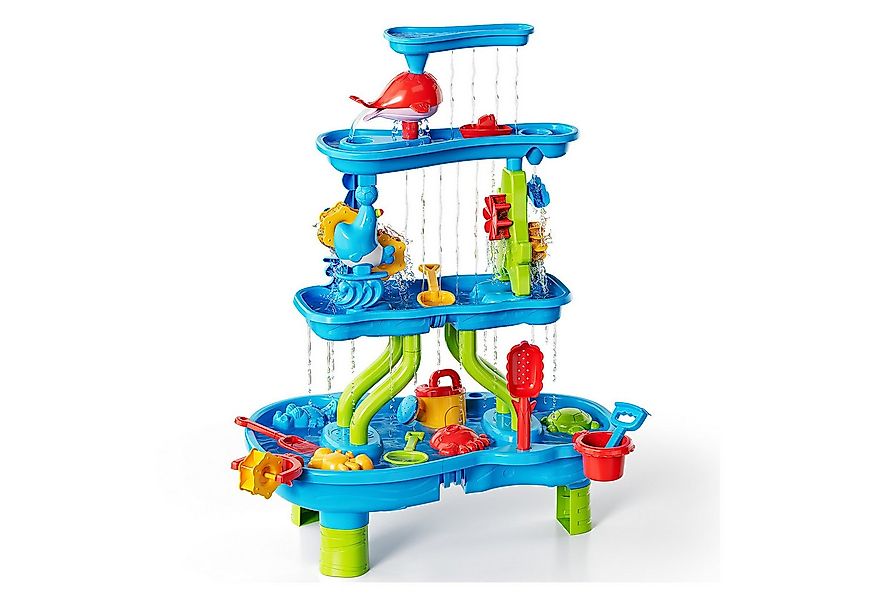 TEMI Wasserspieltisch Sand Wasser Spielzeug für Outdoor Hinterhof, (Set, 1- günstig online kaufen