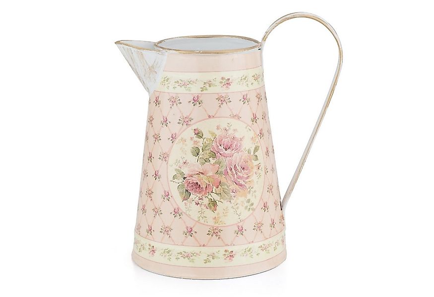 Moritz Gießkanne Gießkanne Zink mit Blütenmotiv Retro Design (Gießkanne), D günstig online kaufen
