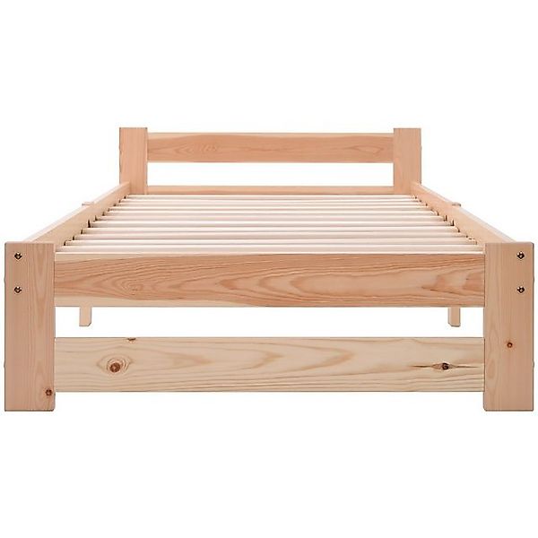 Gotagee Holzbett Massivholzbett Futonbett Natur Bett Einzelbett Doppelbett günstig online kaufen