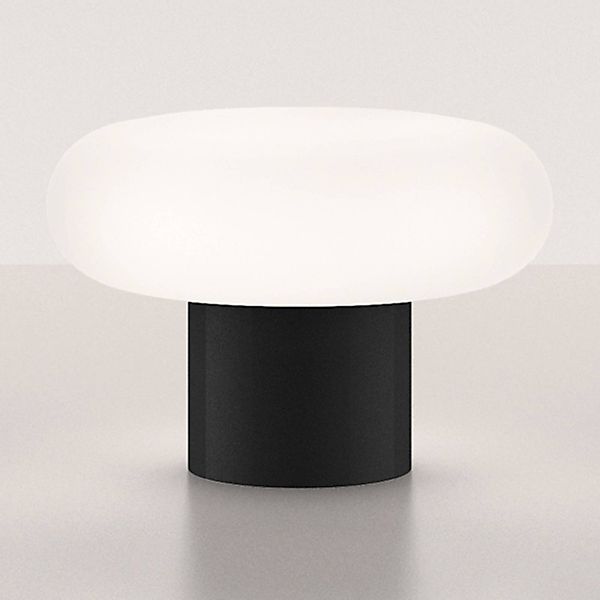 Artemide Itka Tischleuchte Keramikfuß schwarz günstig online kaufen
