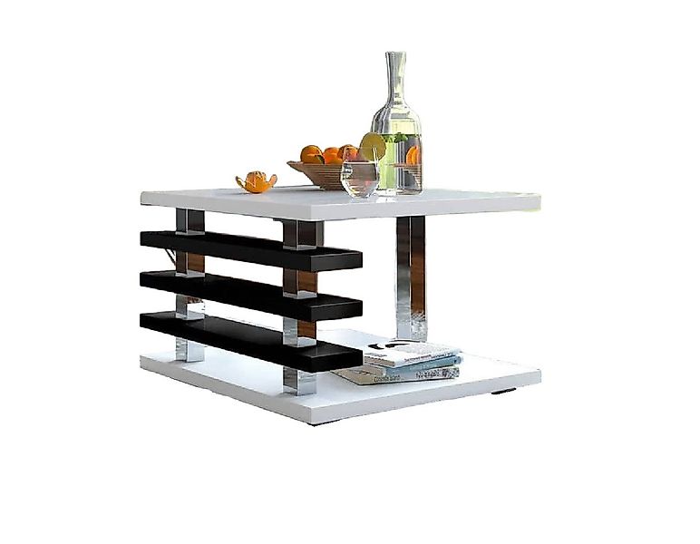 designimpex Couchtisch DC-2 Weiß Hochglanz - günstig online kaufen