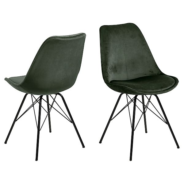 ebuy24 Erin Esszimmerstuhl tannenGrün Schwarz günstig online kaufen