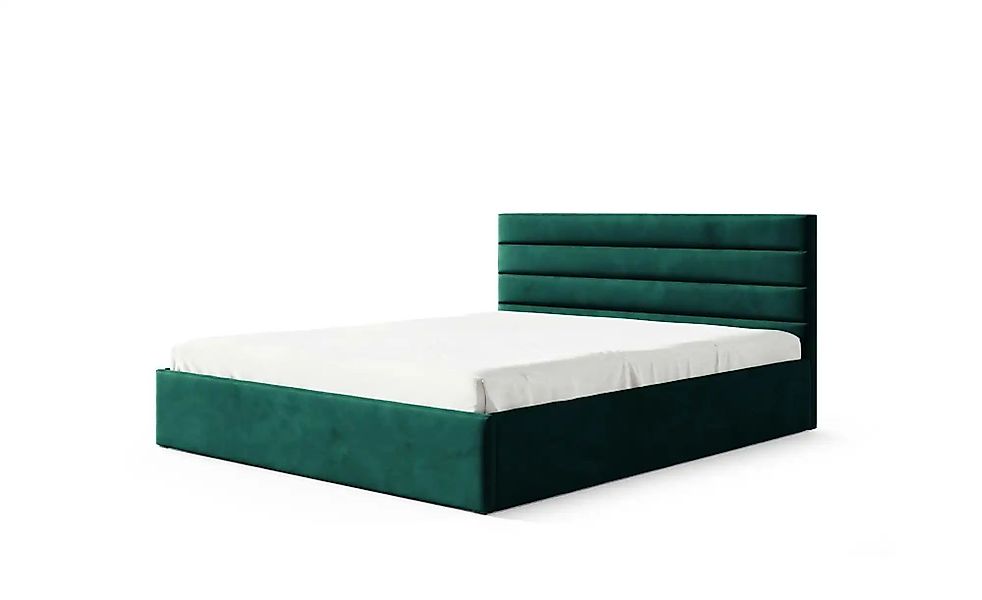 Polsterbett 200x200 Grün   ¦ grün ¦ Maße (cm): B: 189 H: 85 Betten > Polste günstig online kaufen