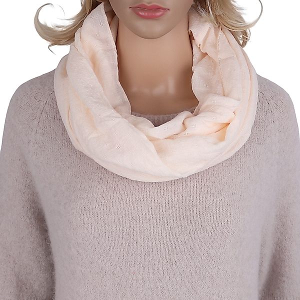 MIRROSI Loop Damen Schal Unifarbe mit günstig online kaufen