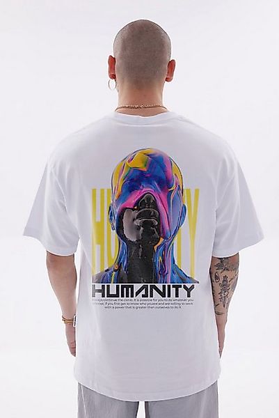 OSSY HOMER Print-Shirt Gestaltetes Hochwertiges Bedrucktes T-Shirt Baumwoll günstig online kaufen