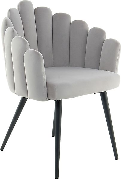 Kayoom Polsterstuhl "Stuhl Jeane 625, mit samtweichem Bezug, bequem und gem günstig online kaufen