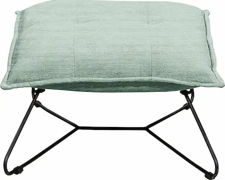 ED EXCITING DESIGN Hocker »Vico«, mit Design-Gestell aus schwarzem Metall, günstig online kaufen