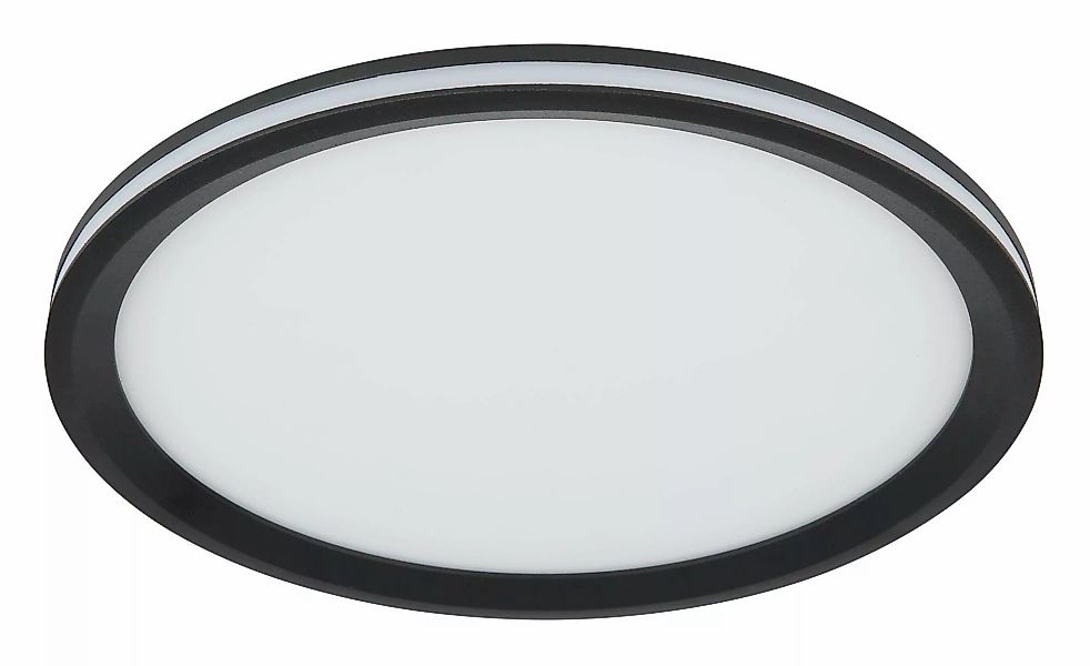 Globo Lighting Deckenleuchte   ¦ schwarz ¦ Maße (cm): B: 30 H: 5 T: 30.0 La günstig online kaufen